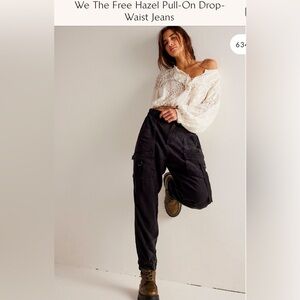 We the Free “Hazel Pull-on Dropped Waist Jeans”.